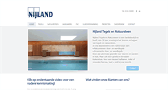 Desktop Screenshot of nijland-natuursteen.nl
