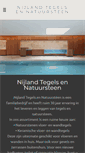 Mobile Screenshot of nijland-natuursteen.nl